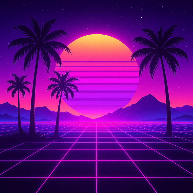 Synthwave: Electric Sunset collection cover