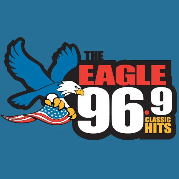 The Eagle 96.9 Jacksonville WJGL logo
