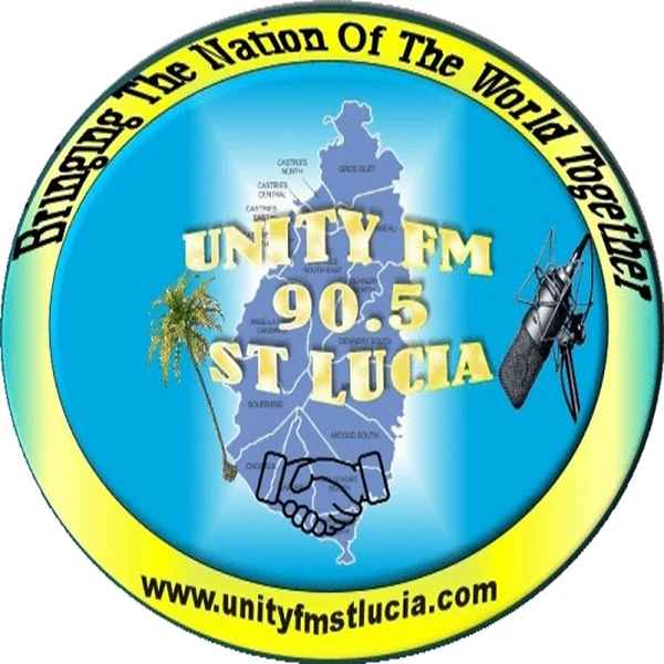 Unity FM 90.5 St. Lucia logo