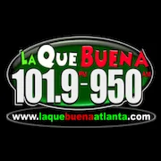 La Qué Buena 101.9 & 87.7 WAZX Cleveland logo