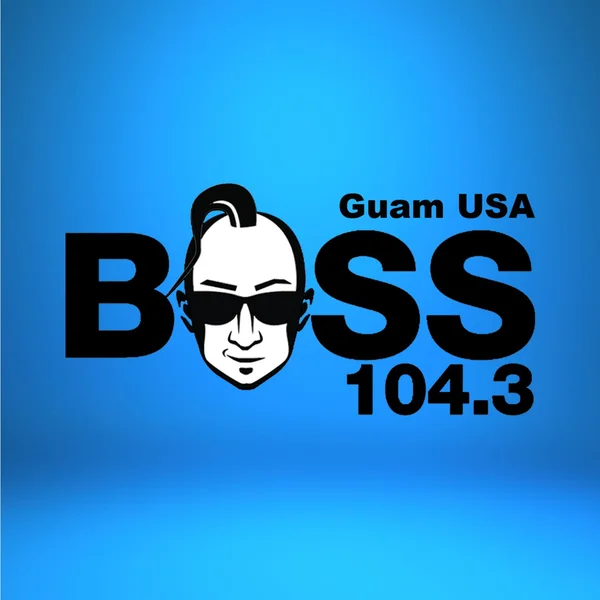 Boss 104.3 FM Guam KIJI logo
