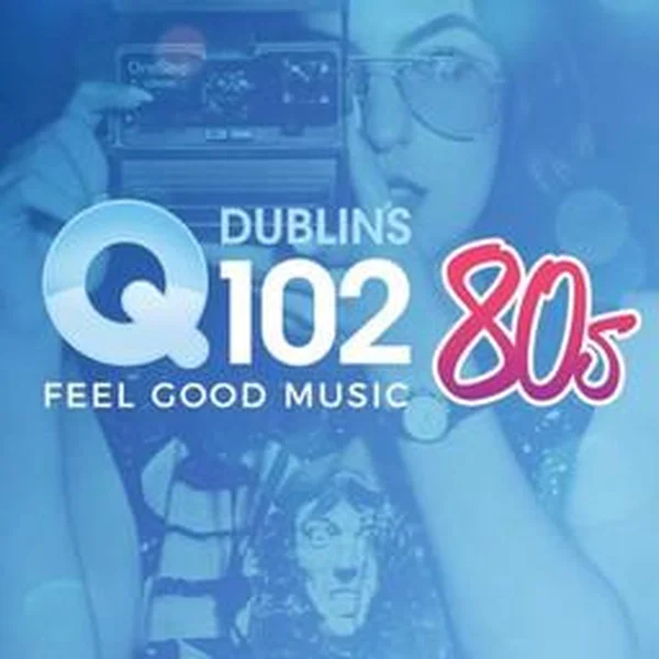 Dublin's Q102 80's logo