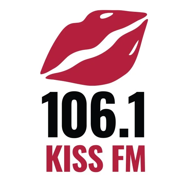 Kiss 106.1 George Town logo