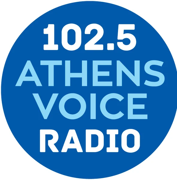 Athens Voice 102.5 FM logo