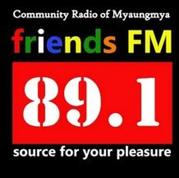 Friends FM 89.1 Myaungmya logo