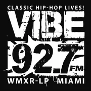 Vibe 92.7 WMXR-LP Miami logo