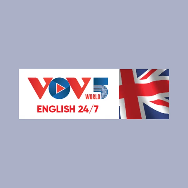 VOV5 World 24/7 English logo