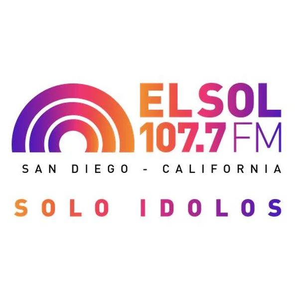 El Sol 107.7 Tijuana XHRST logo