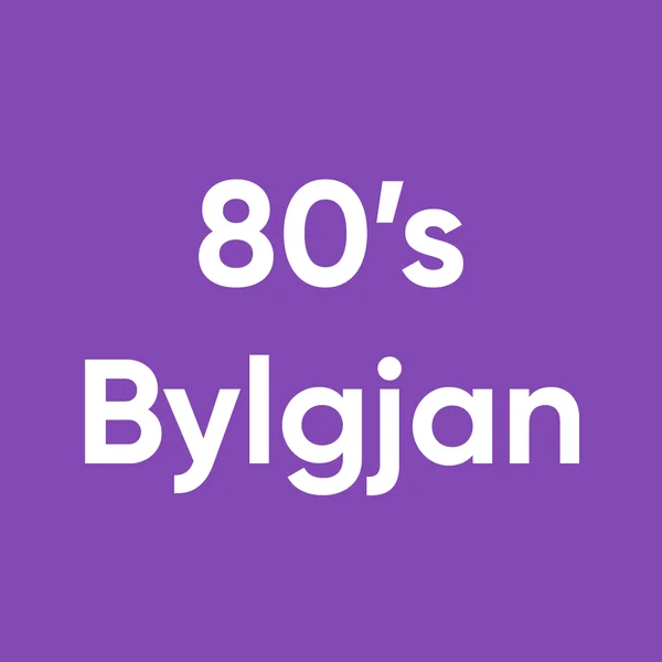 80's Bylgjan logo