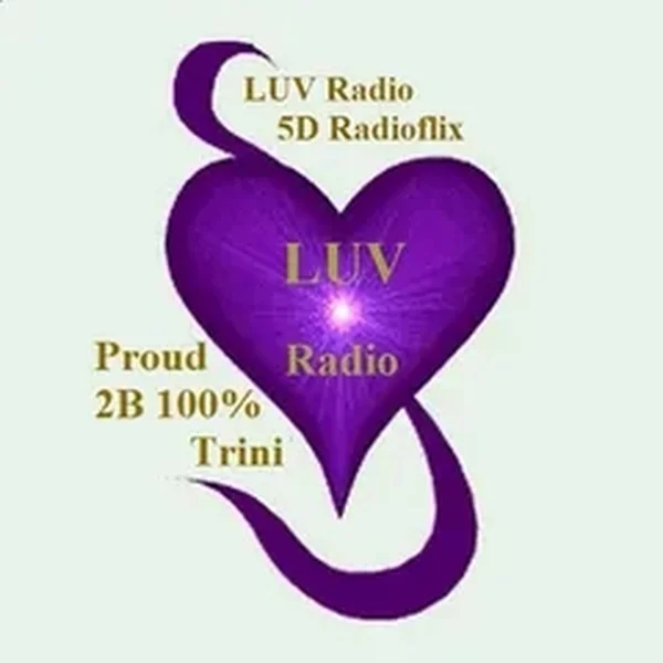 LUV Radio Proud 2B 100% Trini logo