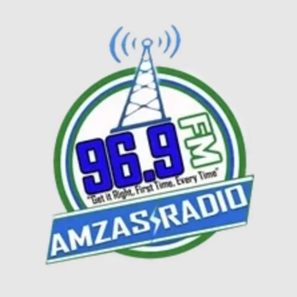 Amzas Radio 96.9 FM logo