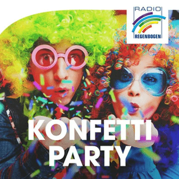 Radio Regenbogen - Konfetti Party logo