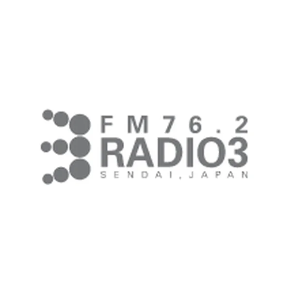 Radio3 FM 76.2 ラジオ３ logo