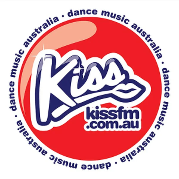 Kiss FM 87.6 & 87.8 Melbourne logo