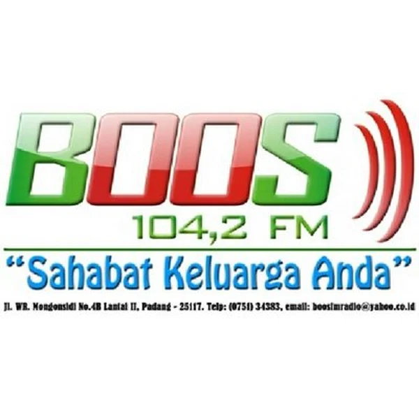 Boos 104.2 FM Padang logo
