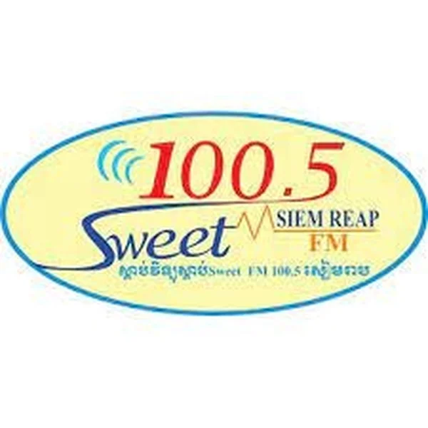 Sweet FM 100.5 Siem Reab logo