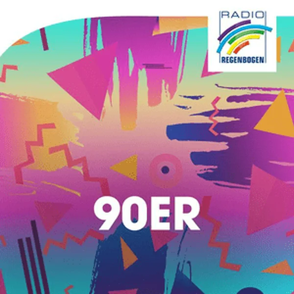 Radio Regenbogen - 90er logo