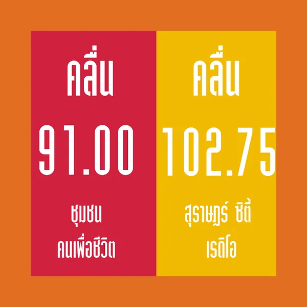 Surat City Radio 91.00 logo