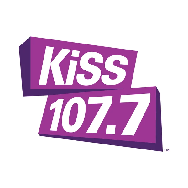Kiss 107.7 FM Lethbridge CFRV logo