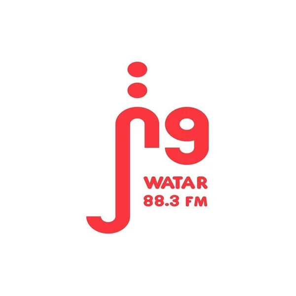 وتر ف.م Watar FM 88.3 logo