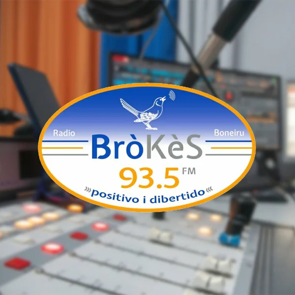 Radio BròKèS 93.5 Boneiru logo