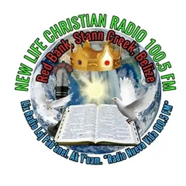 New Life Christian Radio 100.5 FM logo
