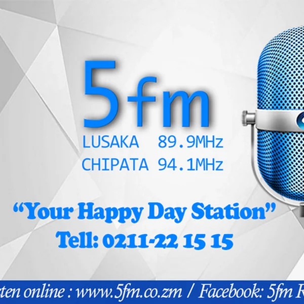 5fm Radio Zambia logo
