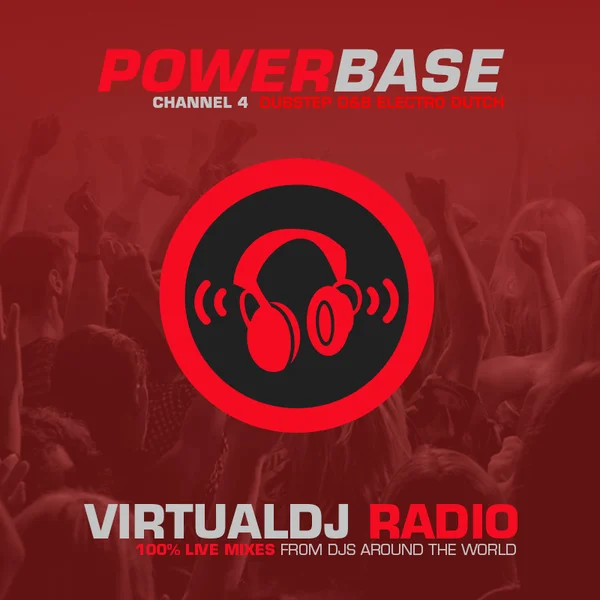Virtual DJ radio - PowerBase logo