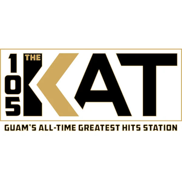 105.1 The Kat KGUM-FM Tumon logo