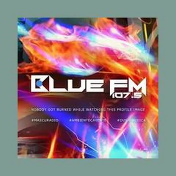 Blue FM 107.5 Aruba logo