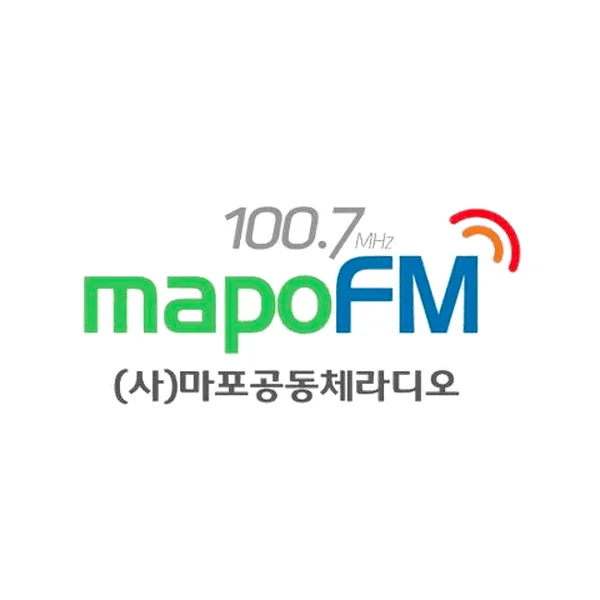 마포FM 100.7 Mapo FM logo
