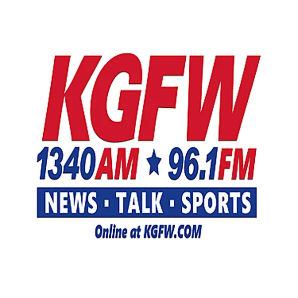 KGFW 1340 & 96.1 Grand Island logo