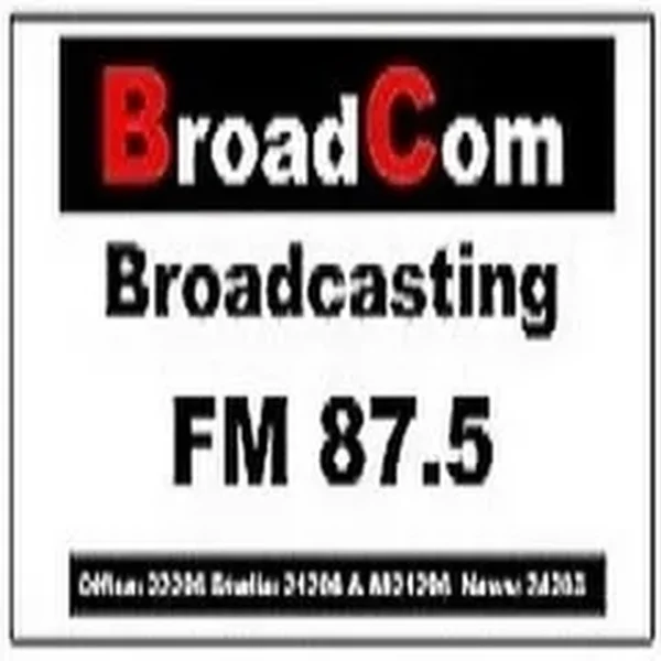 BroadCom 87.5 FM Two logo