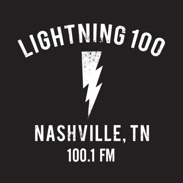 Lightning 100 WRLT 100.1 Nashville logo