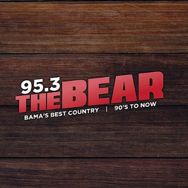 The Bear 95.3 Tuscaloosa WFFN logo