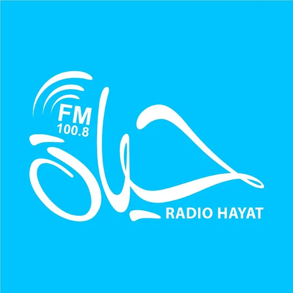 إذاعة حياة Radio Hayat 100.8 logo