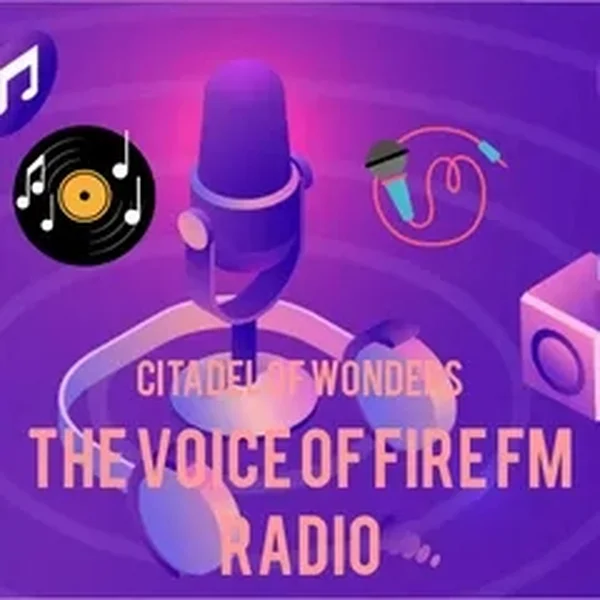 The Voice of Fire FM logo