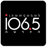 Lratvakan Radio 106.5 FM logo