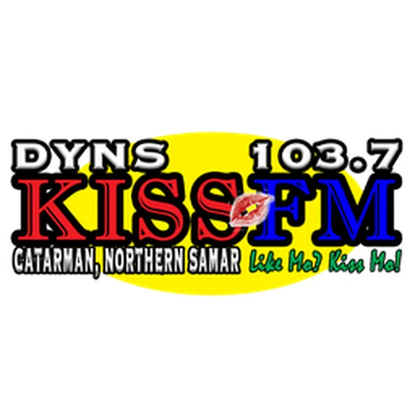 Kiss FM 103.7 Catarman DYNS logo