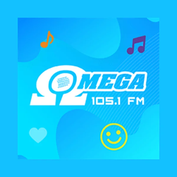 Radio Omega 105.1 FM San José logo