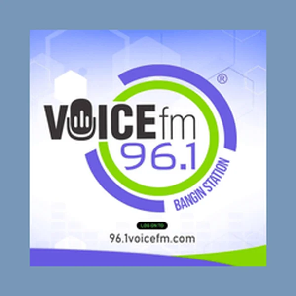 96.1 Voice FM Georgetown logo
