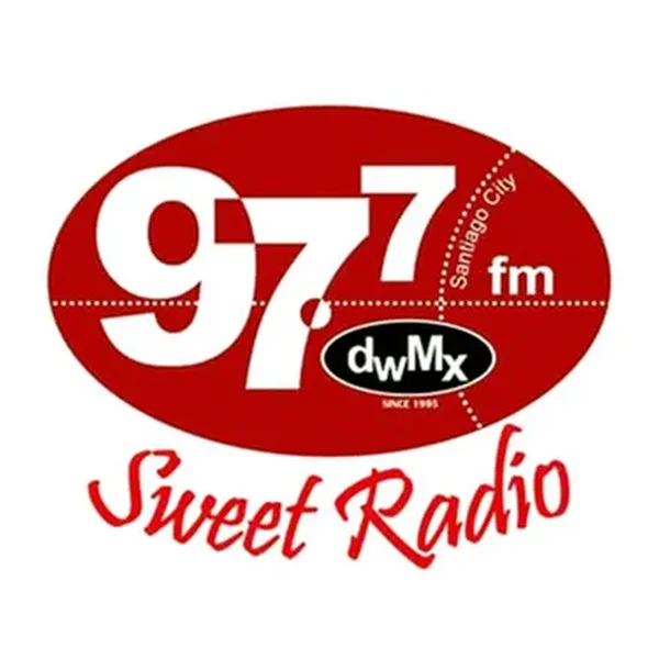 Sweet Radio 97.7 DWMX Santiago City logo