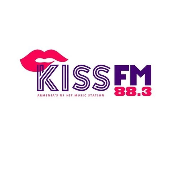 Kiss FM 88.3 Yerevan logo