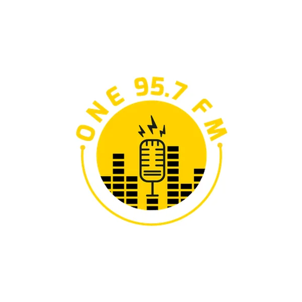 Radio One Iraq 95.7 FM logo