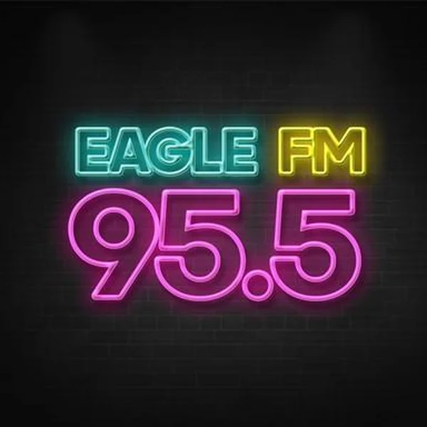 Eagle FM 95.5 Quezon City DWSM logo